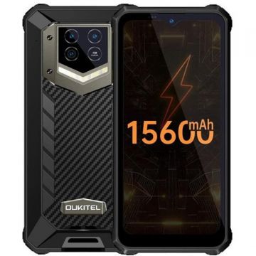OUKITEL Telefon mobil Oukitel WP15, Procesor Mediatek Dimensity 700 Octa-Core, IPS Capacitiv touchscreen 6.52, 8GB RAM, 128GB Flash, Camera Tripla 48+2+0.3MP, 5G, Wi-Fi, Dual SIM, Android, Negru
