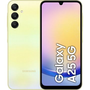 Samsung Telefon Mobil Samsung Galaxy A25 5G, Dual SIM, 128GB, 8GB RAM, 5G, Galben