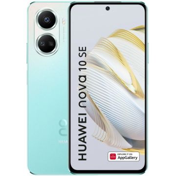 Smartphone Huawei Nova 10 SE, 128GB, 8GB RAM, Dual SIM, 4G, 4-Camere, Mint Green