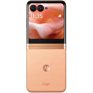 Smartphone Motorola Razr 40 Ultra, 256GB, 8GB RAM, Dual SIM, 5G, Tri-Camera, Peach Fuzz