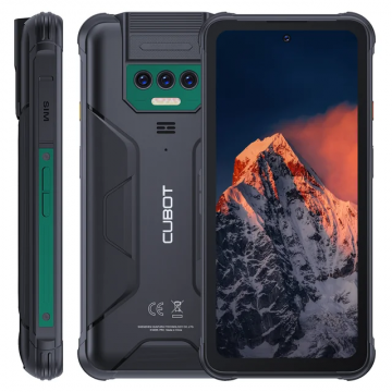 Telefon mobil  Cubot KingKong 8, Verde, 4G, 6.5   In-cell, 12GB RAM (6GB+ 6GB extensibili), 256GB ROM, Android 13,  MT8788V WA, NFC, OTG, 10600mAh, Dual SIM