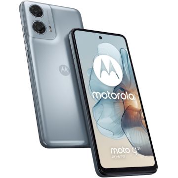 Telefon mobil Motorola Moto G24 Power, 256GB RAM, 8GB, Dual SIM, Glacier Blue