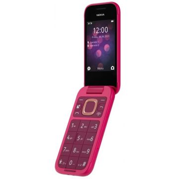 Telefon mobil Nokia 2660 Flip Dual SIM 4G Pop Pink