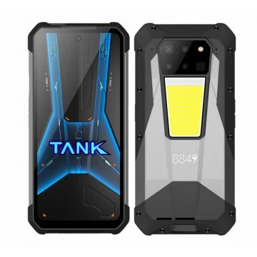 Unihertz Telefon mobil Unihertz Tank 3 Pro, 5G, Proiector video 100 Lumeni, 6.79 FHD+ 120Hz, Camera 200mpx, Night Vision, 36GB RAM (18+18), 512GB ROM, Android 13, Dimensity 8200, 23800mAh