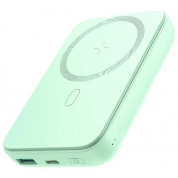 Acumulator Extern JR-W020 10000mAh 20W Power Delivery MagSafe Verde