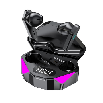 Căști Jocuri Bluetooth Negru Gaming