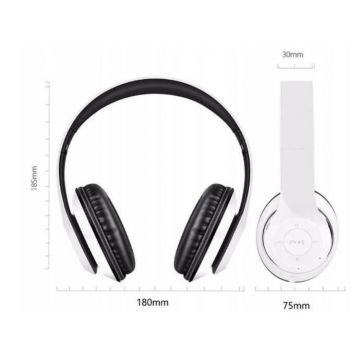 Casti Bluetooth P47 Alb