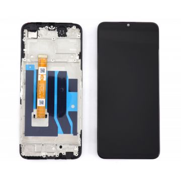 Display Oppo A78 5G cu Rama Black Negru