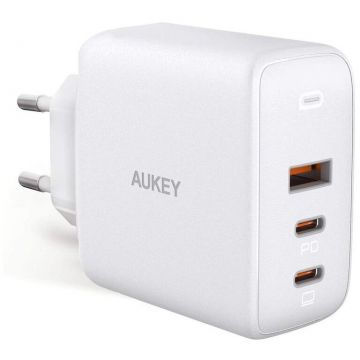 Incarcator Retea Omnia Mix 3 PA-B6S 1x USB 2x USB-C  90W Alb