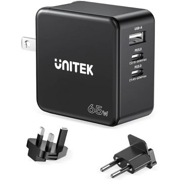 Incarcator Retea P1117B   USB 3.2 Type-A 65W Negru
