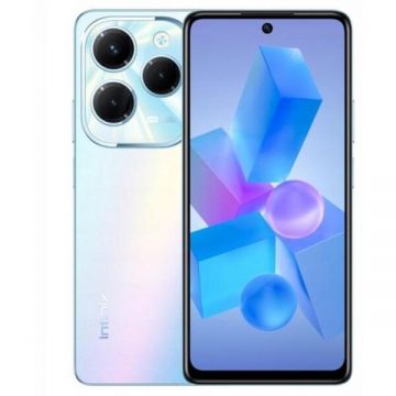 Infinix Telefon Mobil Infinix Hot 40 Pro, Procesor Mediatek Helio G99, IPS LCD 6.78, 8GB RAM, 256GB Flash, Camera Tripla 108 + 2 + 0.08 MP, Wi-Fi, 4G, Dual Sim, Android, Albastru