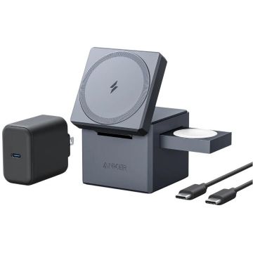 Statie Incarcare Y1811G11  30W USB Type-C Negru