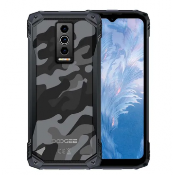 Telefon mobil Doogee Blade10, Dark Gray, 4G, 6.56 HD+ 90Hz, 9GB RAM(4GB + 5GB extensibil), 128GB ROM, Spreadtrum T606 Octa Core, Android 14, 5150mAh, Face ID, DualSim