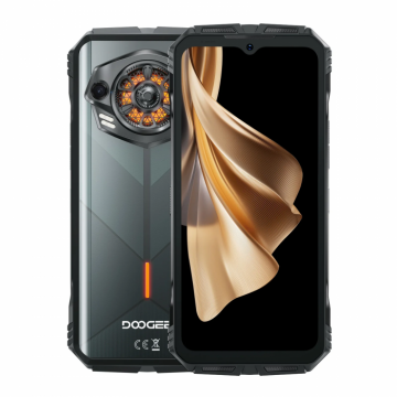 Telefon mobil Doogee S punk, Green, 4G, 6.58 FHD+ 90Hz, 16GB RAM(6GB + 10GB extensibil), 256GB ROM, Camera 50MP, Spreadtrum T606 Octa Core, Android 14, 10800mAh, DualSim