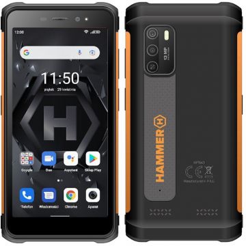 Telefon mobil Iron 4 Black Orange