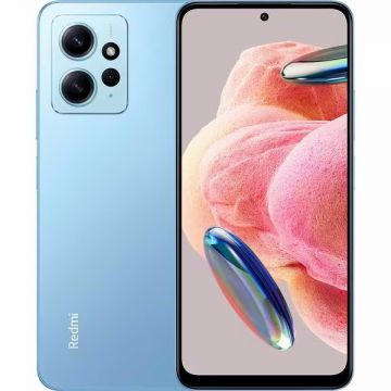 Telefon Redmi Note 12, 4GB RAM, 128GB ROM, Ice Blue, Dual Sim, Camera Tripla 50 MP, procesor Qualcomm SM6225 Snapdragon 685
