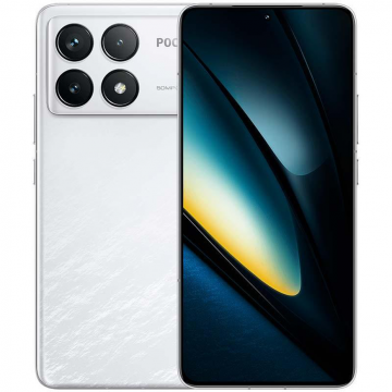 Xiaomi Telefon mobil Poco F6 Pro, 16GB RAM, 1TB, 5G, Alb