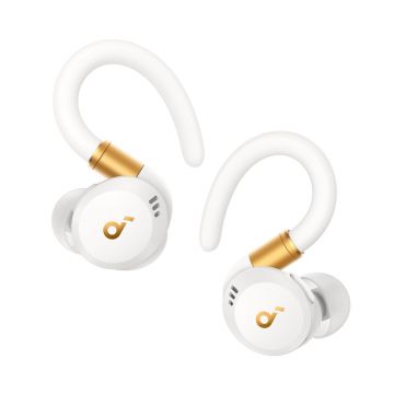 Casti Bluetooth profesionale Anker Soundcore Sport X20 albe.