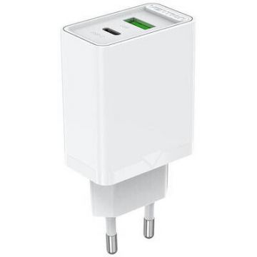 Incarcator De Perete FBBW0-EU 18W/20W EU USB-A USB-C Alb