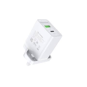 Incarcator De Perete FBBW0-UK 18W/20W UK USB-A USB-C Alb