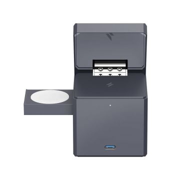 Incarcator Profesional Anker Magnetic Magsafe Cub 15w 3-in-1 Gri