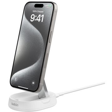 Incarcator Wireless BoostCharge Pro Fast  Charging USB Type-C   Alb