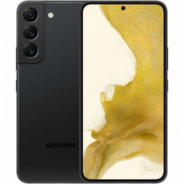 Smartphone Samsung Galaxy S22, Dynamic AMOLED 2X, 128GB, 8GB RAM, Dual SIM, 5G, 5-Camere, Phantom Black, Enterprise Edition