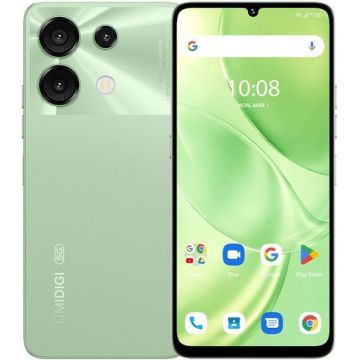 Telefon mobil UMIDIGI G9, Verde, 5G, 6.57   90Hz, 12GB RAM (6GB + 6GB extensibili), 128GB ROM, Android 14,  50MP Ultra-Clear Triple Camera, 5000mAh, Dual SIM