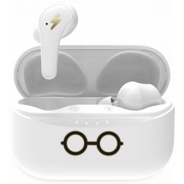 Casti Bluetooth HP0854 Harry Potter TWS Alb