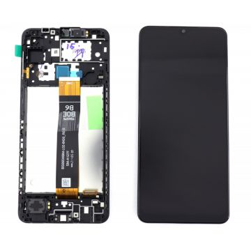Display Samsung Galaxy A34 A346 Display Mare OLED cu Rama Black Negru