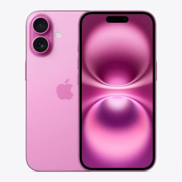 Telefon mobil Apple iPhone 16, 5G, 128GB, 8GB RAM, Dual-SIM, Pink