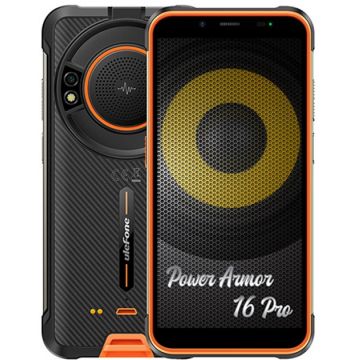 Telefon mobil Ulefone Power Armor 16 PRO 4GB RAM, 64GB Memorie, Dual-SIM, 4G, Portocaliu