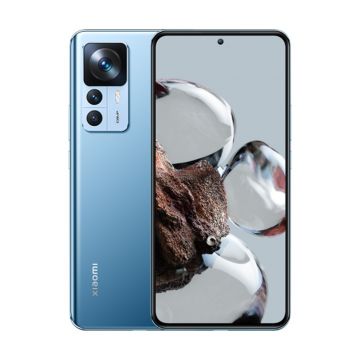 Telefon mobil Xiaomi 12T 5G, 8GB RAM, 128GB ROM, Blue, Dual Sim, Camera Tripla 108 MP, procesor MediaTek Dimensity 8100-Ultra
