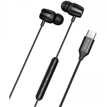 Casti HP-1050 In-Ear USB-C   1.2m  Negru