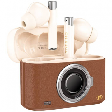 Casti T18 Bluetooth 5.3 In-Ear    Maro