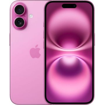 Smartphone Apple iPhone 16, 256GB, 5G, Pink