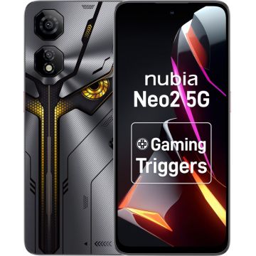 Smartphone ZTE nubia Neo 2, 256GB, 8GB RAM, Dual SIM, 5G, Tri-Camera, Storm Gray
