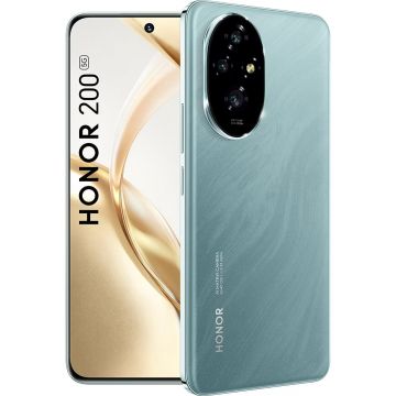 Telefon mobil Honor 200, 12GB RAM, 512GB, 5G, Dual-SIM, Verde Emerald