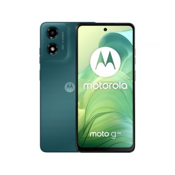 Telefon mobil Motorola Moto g04, Dual SIM, 4GB RAM, 128GB, Sea Green