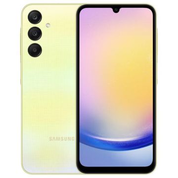 Telefon mobil Samsung Galaxy A25 5G, 256GB, 8GB RAM, Dual-Sim, Galben