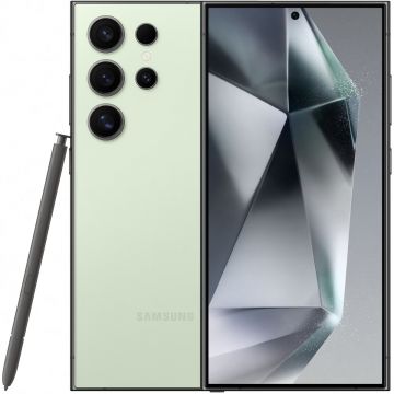 Telefon mobil Samsung Galaxy S24 Ultra 5G, 256GB, 12GB RAM, Dual-SIM, Verde Titanium