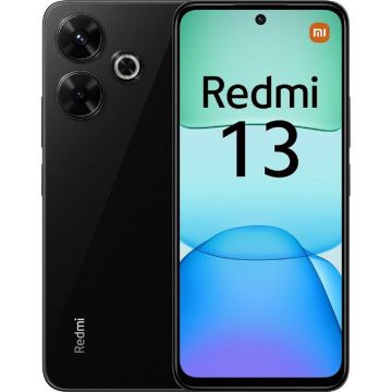 Telefon Mobil Xiaomi Redmi 13, 8GB RAM, Memorie 256GB, Midnight Negru
