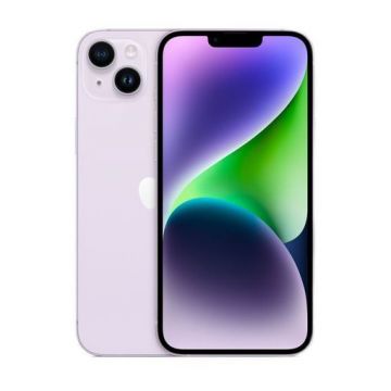 Telefon mobil Apple iPhone 14 Plus 5G, 128GB, 6GB RAM, Dual-SIM, Violet