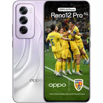 Telefon Mobil Oppo Reno 12 Pro, 12GB RAM, Memorie 512GB, Dual Sim, 5G, Argintiu Nebula