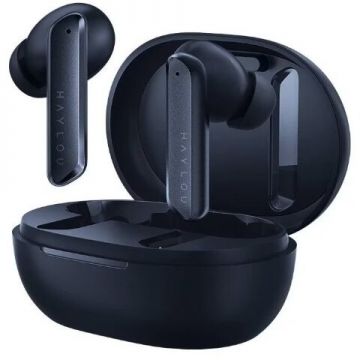 Casti TWS W1 ANC Albastru