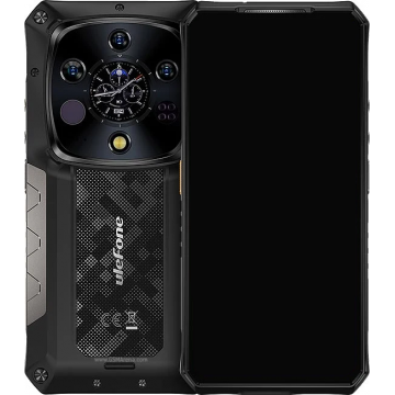 Telefon mobil Ulefone Armor 28 Ultra, 5G, 6.67   AMOLED, 32GB RAM(16GB + 16GB extensibili), 1TB ROM, Camera Termica, Night Vision, Android 15, Mediatek Dimensity 9300+, WiFi 7, 10600mAh Dual SIM