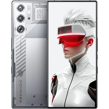 NUBIA Telefon Mobil ZTE Nubia Red Magic 9S Pro, Procesor Qualcomm SM8650-AB Snapdragon 8 Gen 3 Octa-Core, AMOLED, Capacitive Touchscreen 6.8, 16GB RAM, 512GB Flash, Camera Tripla 50+50+2MP, Wi-Fi, 5G, Dual Sim, Android, Argintiu