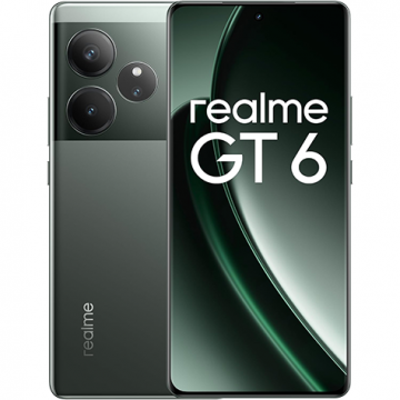 REALME Telefon mobil realme GT6, 8GB RAM, 256GB, 5G, Razor Green