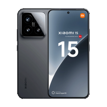 Telefon Mobil Xiaomi 15, Procesor Octa-Core Snapdragon 8 Elite, LTPO AMOLED touchscreen 6.36inch, 12GB RAM, 256GB Flash, Camera Tripla 50+50+50MP, Wi-Fi, 5G, Dual SIM, Android (Negru)