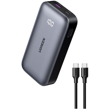 Acumulator Extern Fast Charging    Bidirectional  30W  10000mAh   Negru